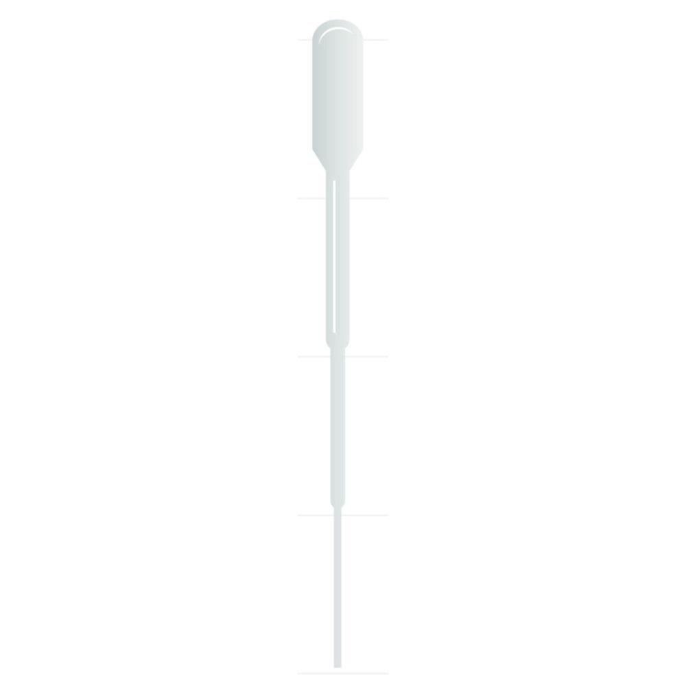 Thermo Samco Transfer Pipets 1.5 mL Sterile Extra Fine Tip Standard Bulb, Bags of 20 pcs, Pack of 500