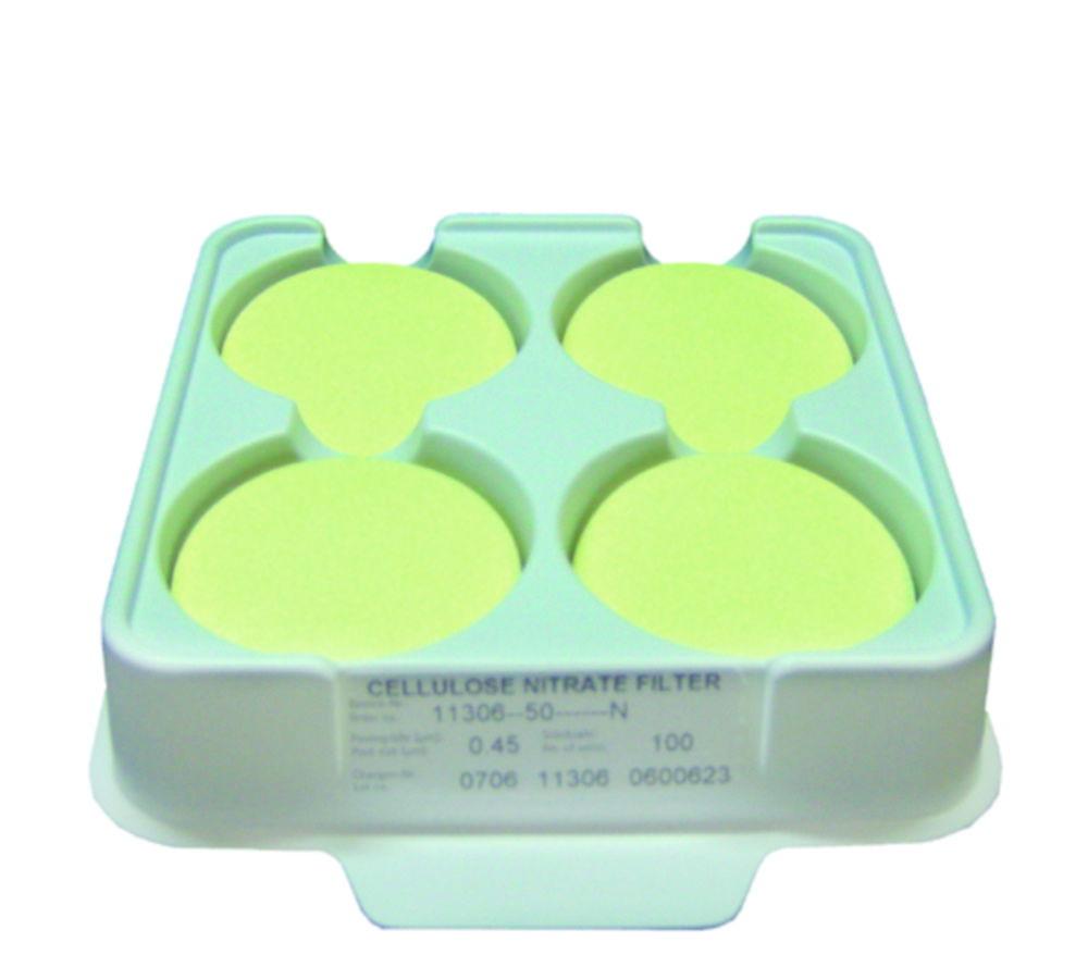 Sartorius Membrane Filter 13 mm, 8 µm Cellulose Nitrate, UN 3270, 4.1, II, (E) PU=100