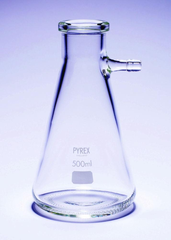 DWK Filter Flask 250mL Type Büchner Plain Side Arm Pyrex (Pack of 10)

