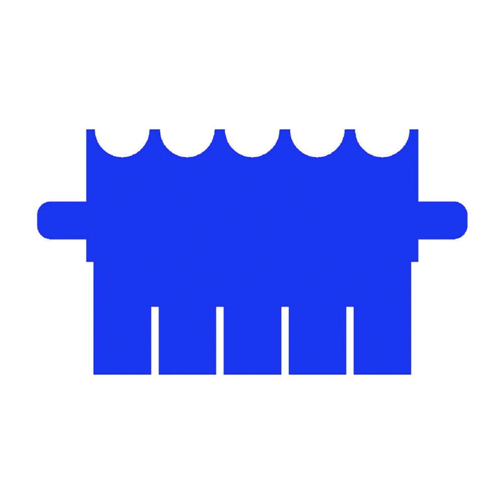 Comb with 16 samples MC 0,75mm thick