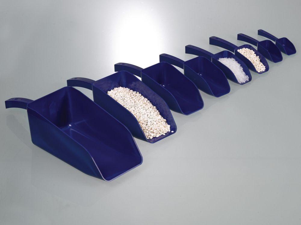 Bürkle SteriPlast Scoop 50ml, PS Length 160mm, Blue, Detectable, Pack of 10