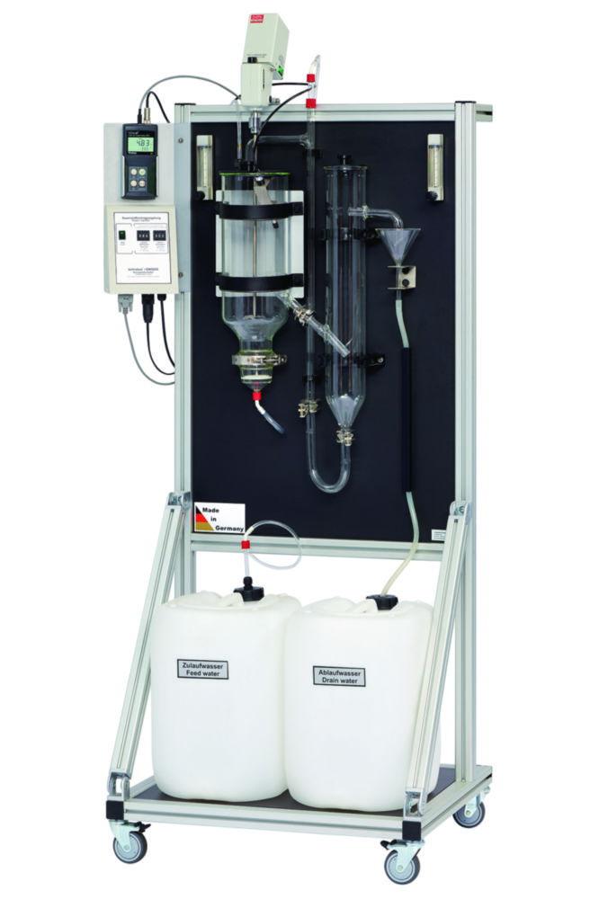 Behr Laboratory Sewage Plant KA 1/SR with Controlled Oxygen Aeration, Boro-Glass including Transport Box