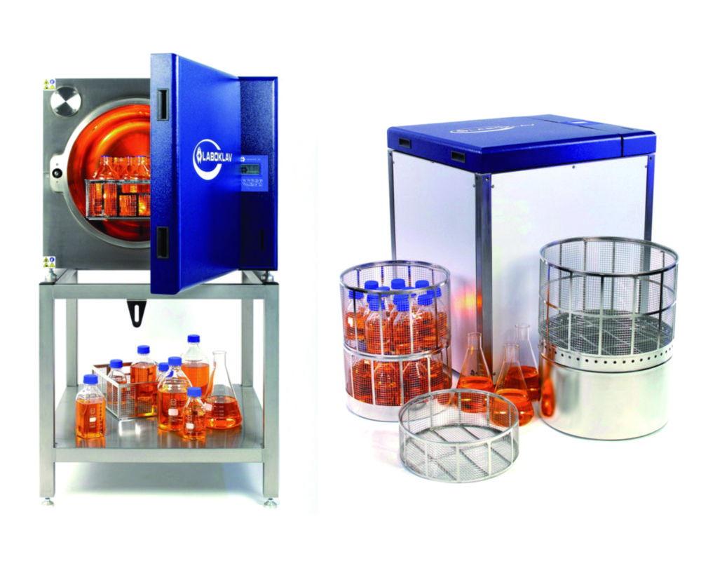 LABOKLAV 100-V Vacuum 100 litres usable space, tabletop unit with integrated vacuum pump for fractionated