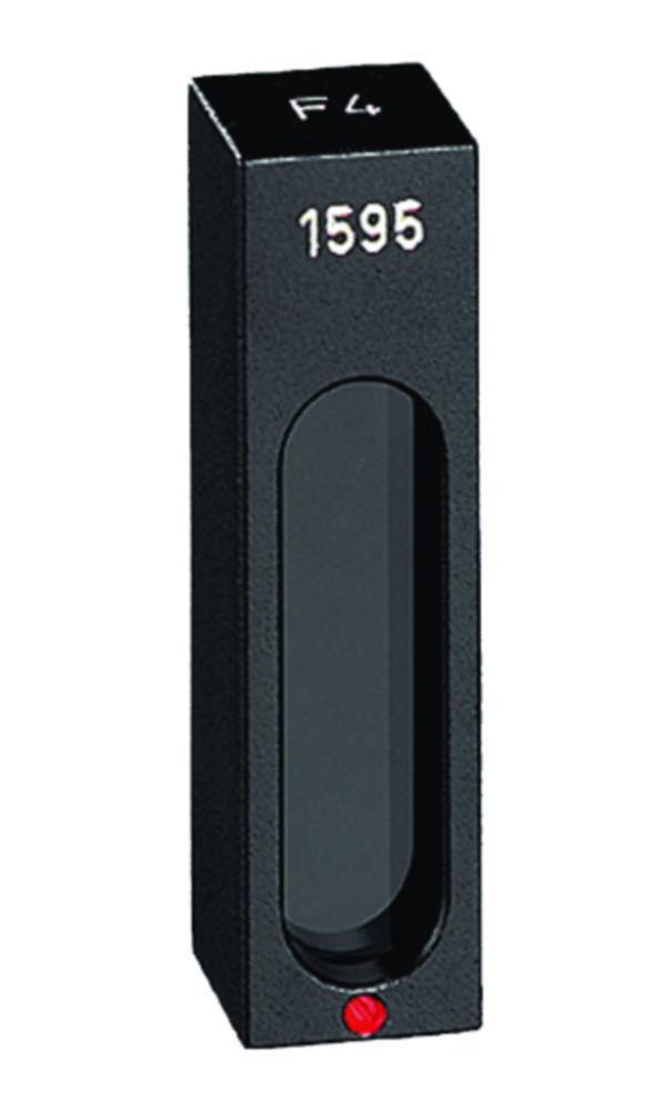 Hellma Neutral Glass Filter, F4, NG 4, Certified 45x12.5x12.5mm, 1.0 Absorption