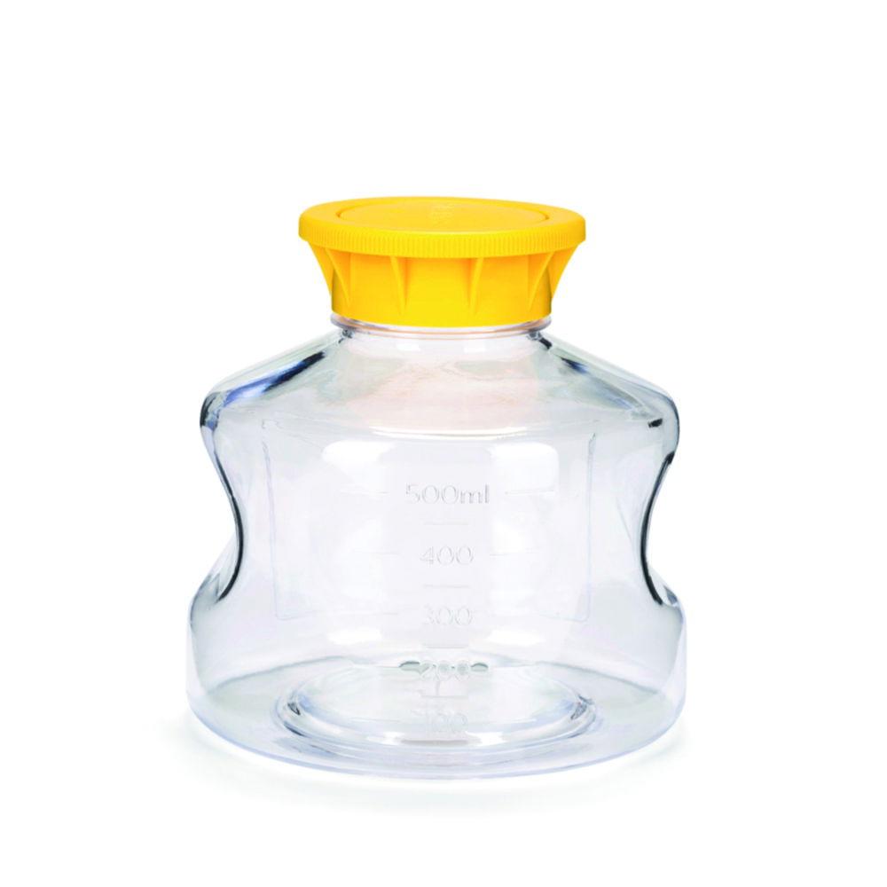 Sartorius Sartolab Storage Bottles 500 ml Single-Use Polystyrene, Sterile, Pack of 12