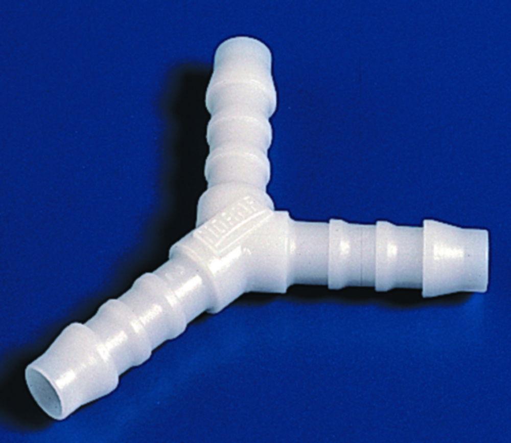 Tubing connectors,acetal resin,Y-shape,12 mmm