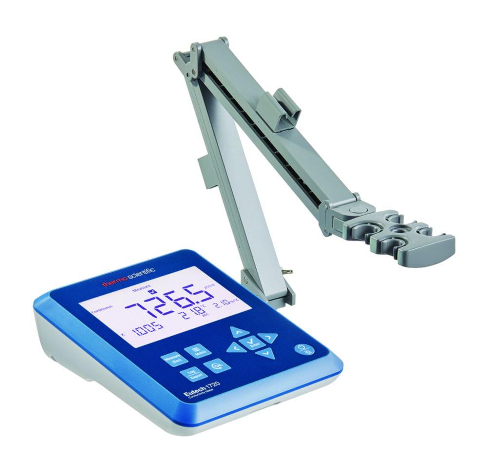 Thermo Eutech EC 1720 Conductivity/Salinity/TDS Meter with Electrode Stand, PC Cable, Universal Power Adapter (100-240V, 50/60Hz)
