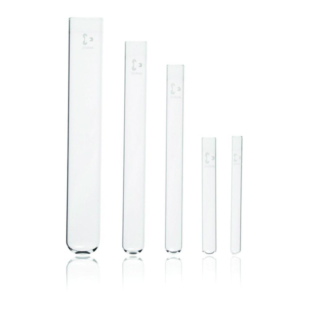 DWK Duran Test Tubes, without Rim, 12 x 75 mm, Pack of 100