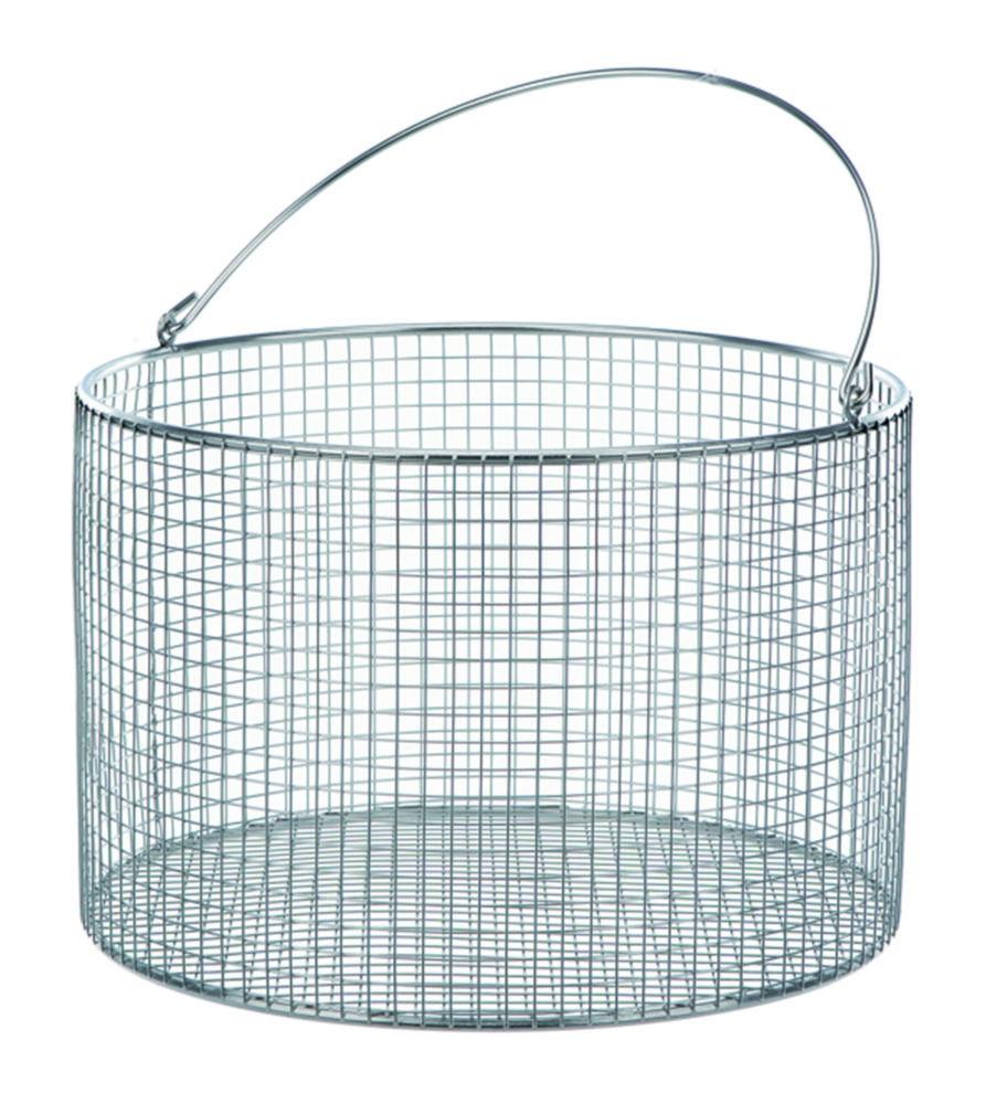 BOCHEM Wire Basket with Handle 160 mm 180 mm Ø, 18/10 E-POLI