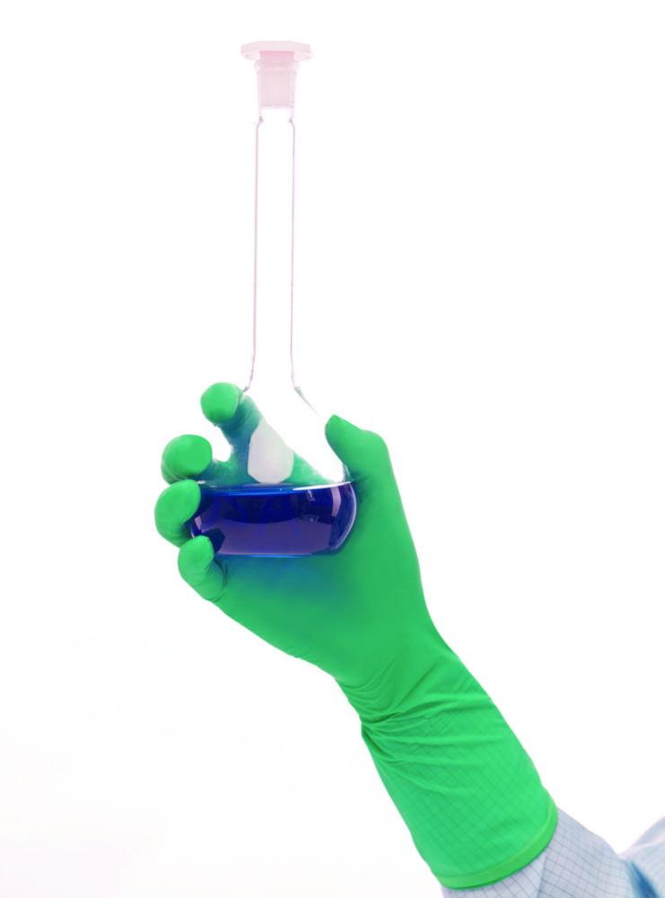 BioClean Cleanroom Gloves SYNERGY size M (7.5-8) Nitrile, non-sterile, 300 mm, ISO Class 4, pack of 10x100