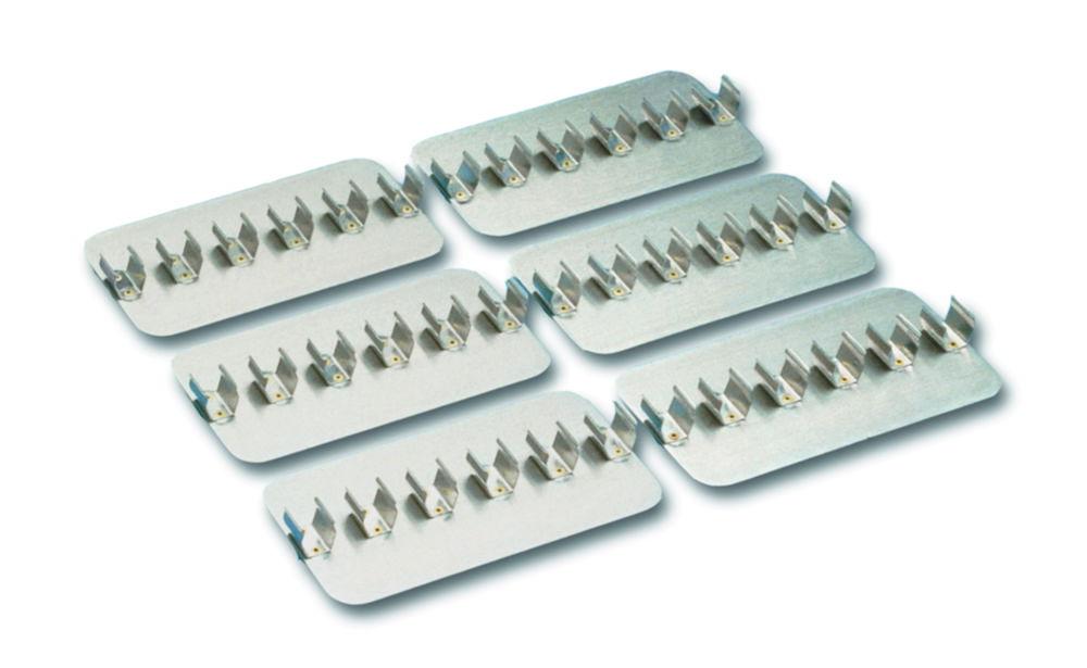 Ohaus Clip Plates for 6 Tubes 15-17mm, Pack of 6