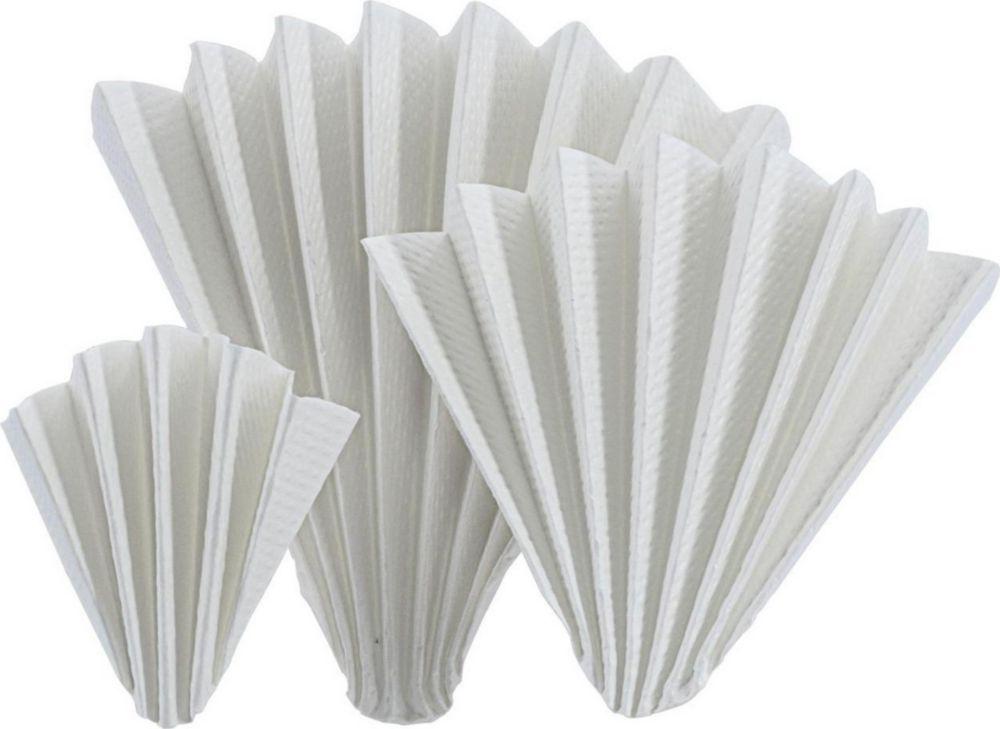 Macherey-Nagel Filter Papers Folded MN 614, 1/4, 500 mm, Pack of 100

