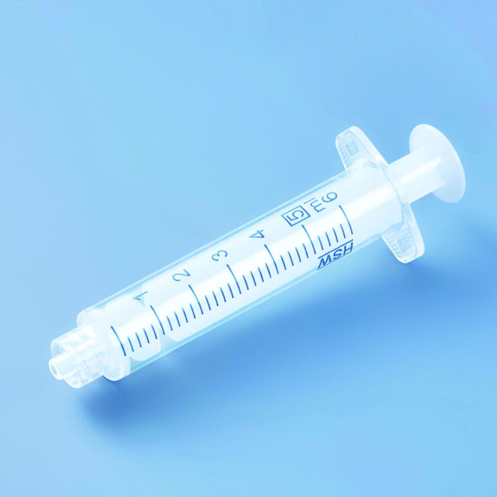 HSW HENKE-JECT® eco Dispos. syringes 5ml (6 ml) 2-parts, Luer Lock, non-sterile, bulk, pack of 3800