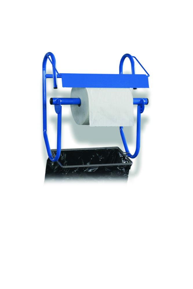 ZVG Wall Holder with Waste Bag Holder for Rolls up to 42cm Width