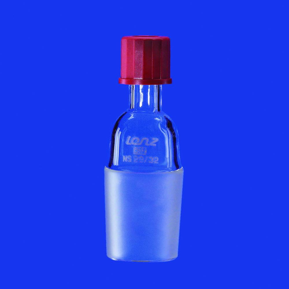 Lenz-Laborglas Thread Tube GL32 with Cone NS 29/32 with Cap and Sealing, Duran-Tube

