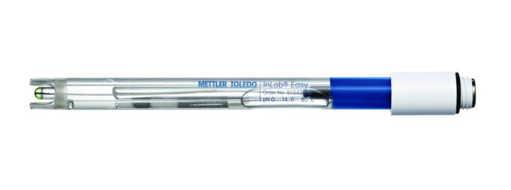 Mettler-Toledo InLab Easy pH Electrode with S7 Plug Head Connector, 120 mm Shaft