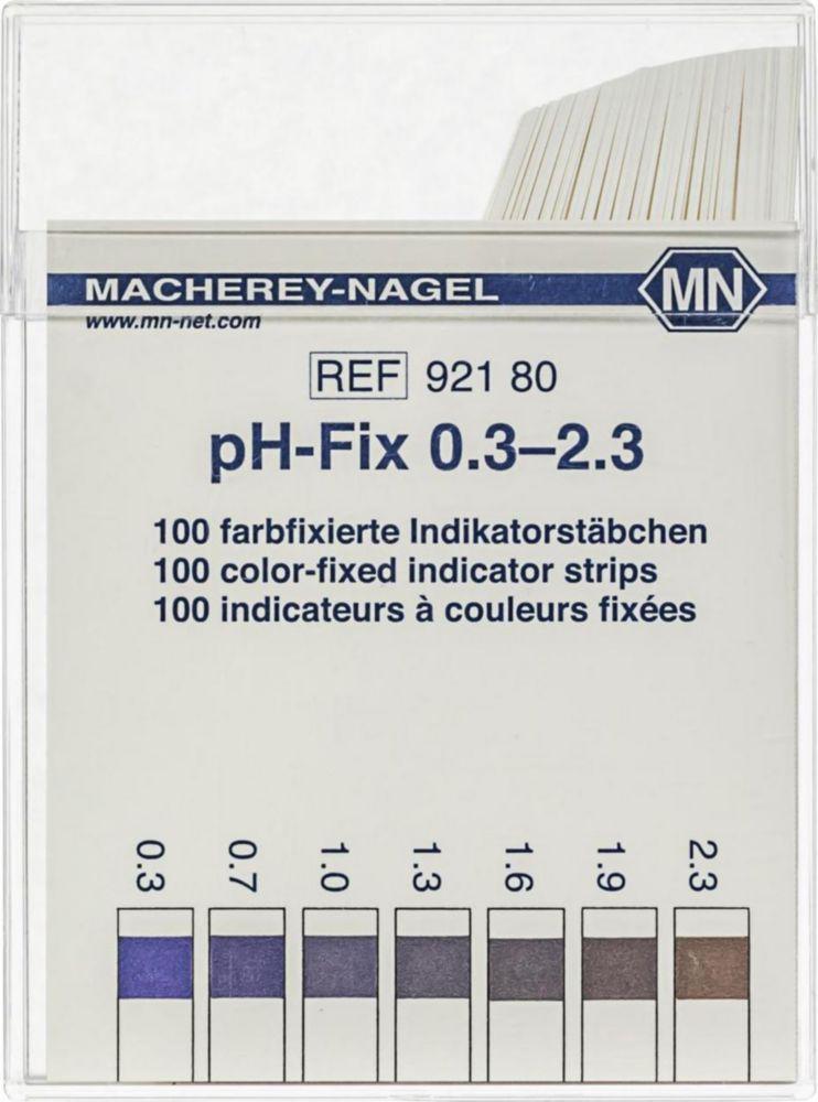 Macherey-Nagel pH-Fix Indicator Strips pH 0.3–2.3, Pack of 100

