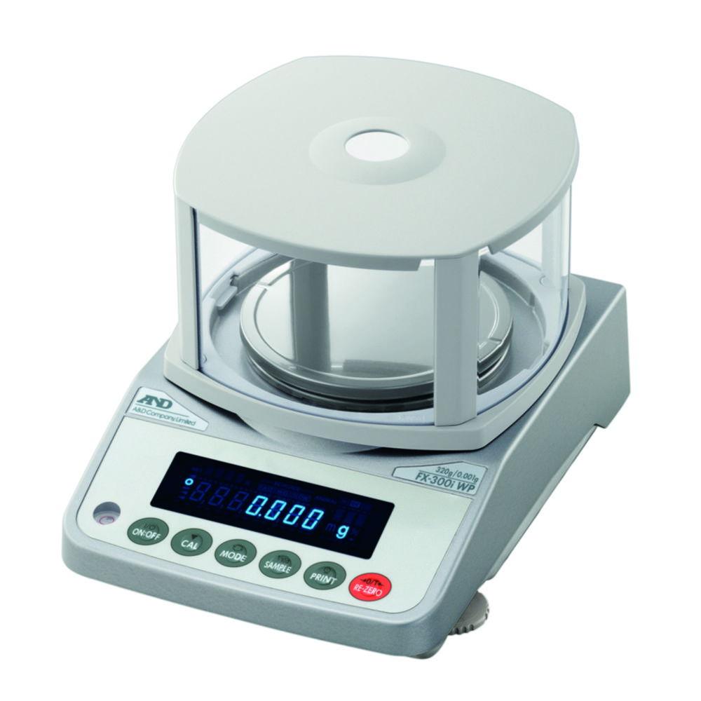 A&D Precision Balance FX-300iWP 320 g / 0.001 g, Weighing Plate 130 mm Ø