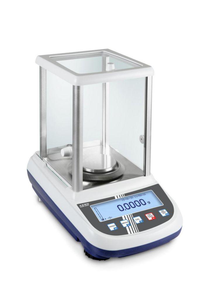 Kern Analytical Balance ALJ 160-4A, 160 g / 0.1 mg, Weighing Plate Ø 80 mm