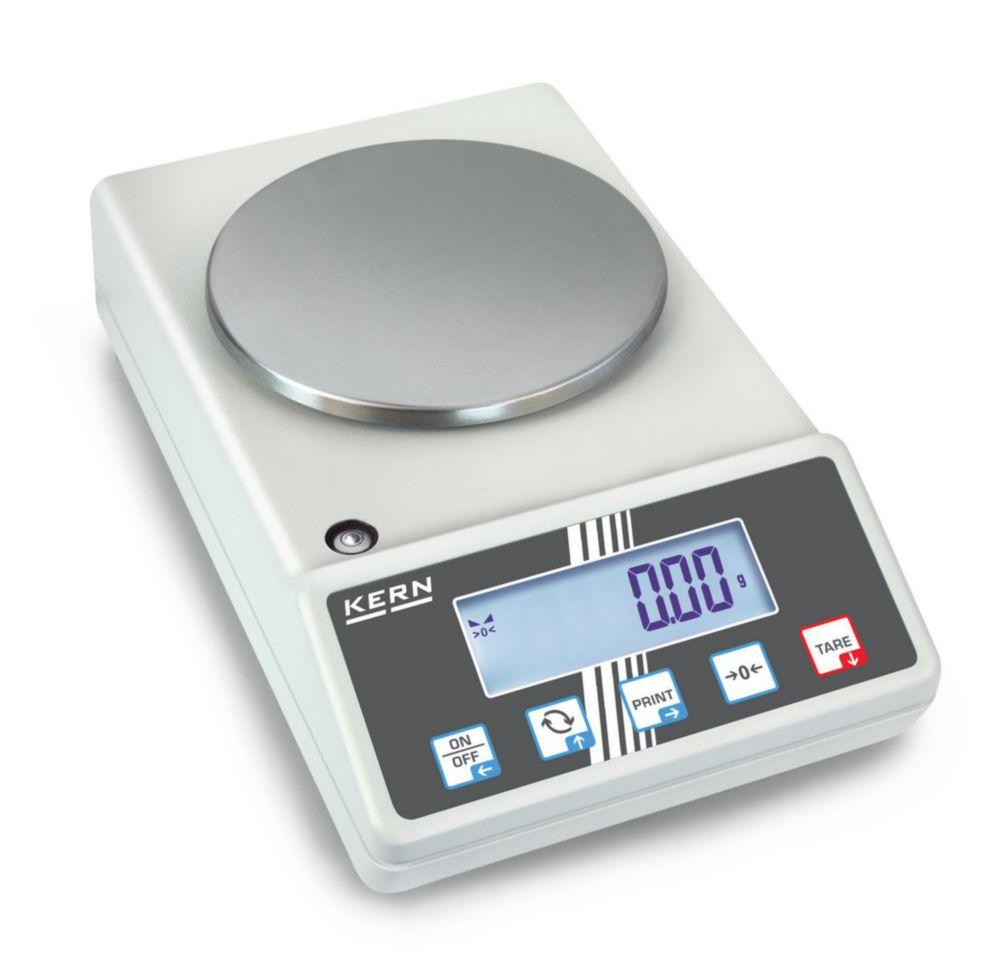 Kern Electronic Precision Balance 572-37, Capacity 3010g, Readability 0.01g, Pan Size 150 mm Diameter

