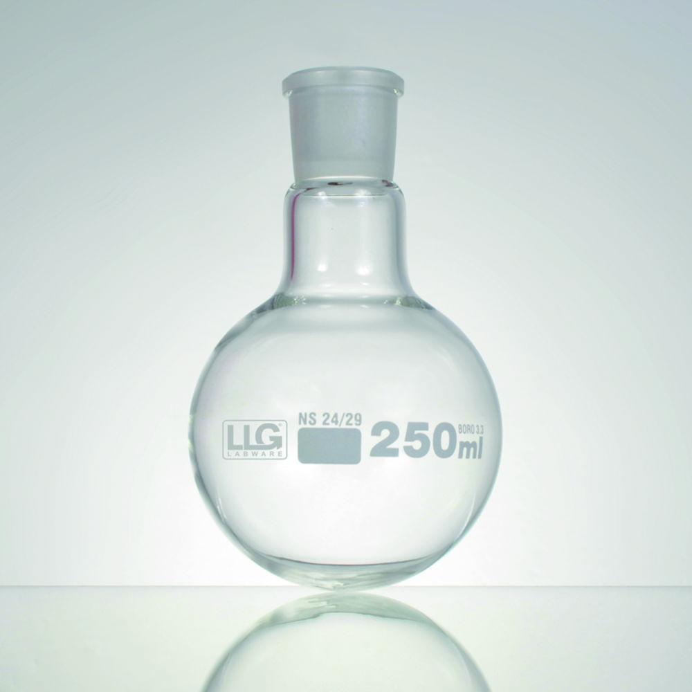 LLG Round Bottom Flask, 250 mL, NS 19/26, Boro 3.3, Pack of 2