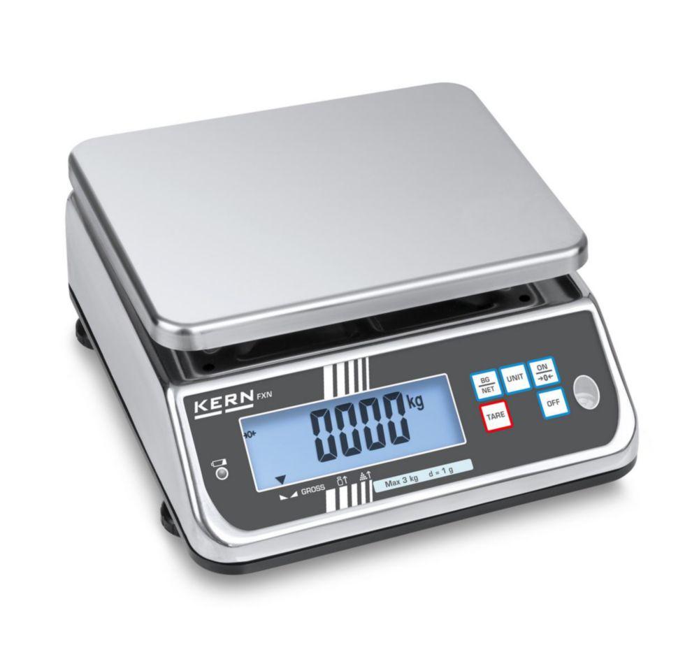 Kern Bench Scale FXN 6K-3N, 6 kg / 1 g, Weighing Plate 236x195 mm