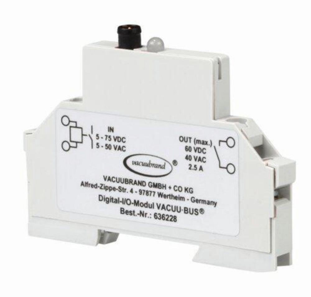Vacuubrand Digital I/O Interface Module VACUU·BUS with 2 m VACUU·BUS Cable


