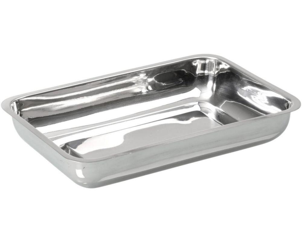 Bürkle Stainless Steel Bowls, Low Form 300×250×50