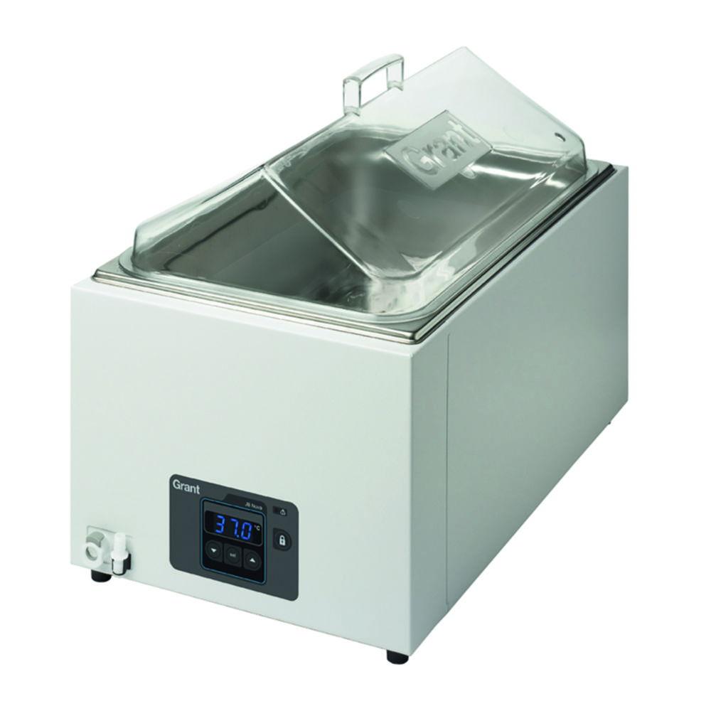 Grant Water Bath JB NOVA GENERAL PURPOSE JBN18 Digital, 18 L, Amb. +5 to 95°C, Includes Clear Lid and Base Tray
