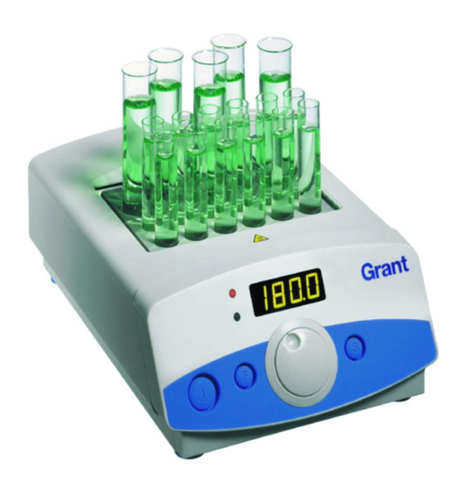 Grant Block Thermostat QBH2, for 2 Interchangeable Blocks, 300 W, 220-240 V / 50-60 Hz, with EU and UK Cordsets