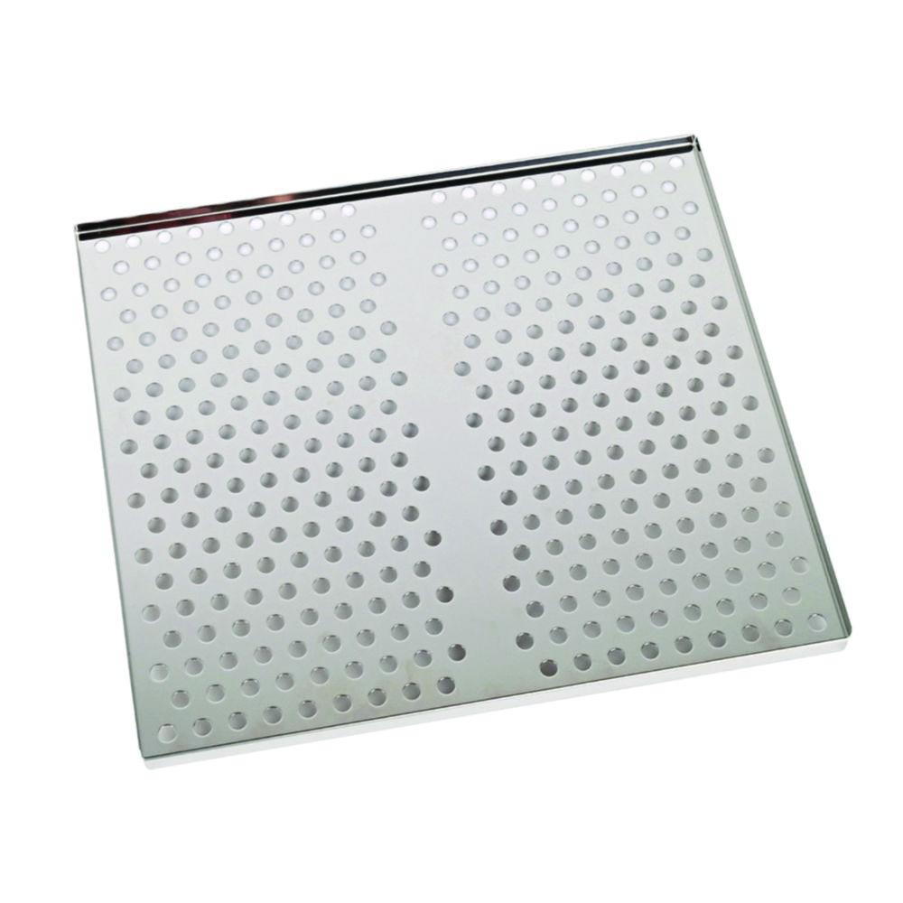 Perforated insertion plate Stainless steel, split, for version with split Inner door