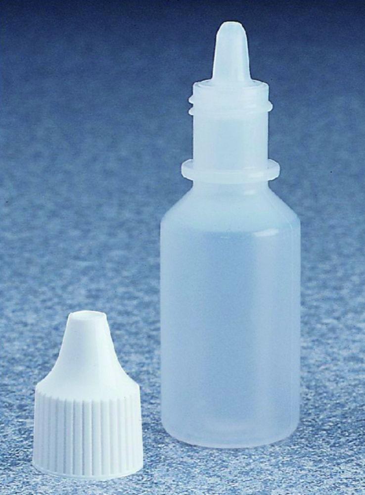 Thermo Nalgene LDPE White Dropper Bottle, 8mL with 15-415 Neck and White Closure​