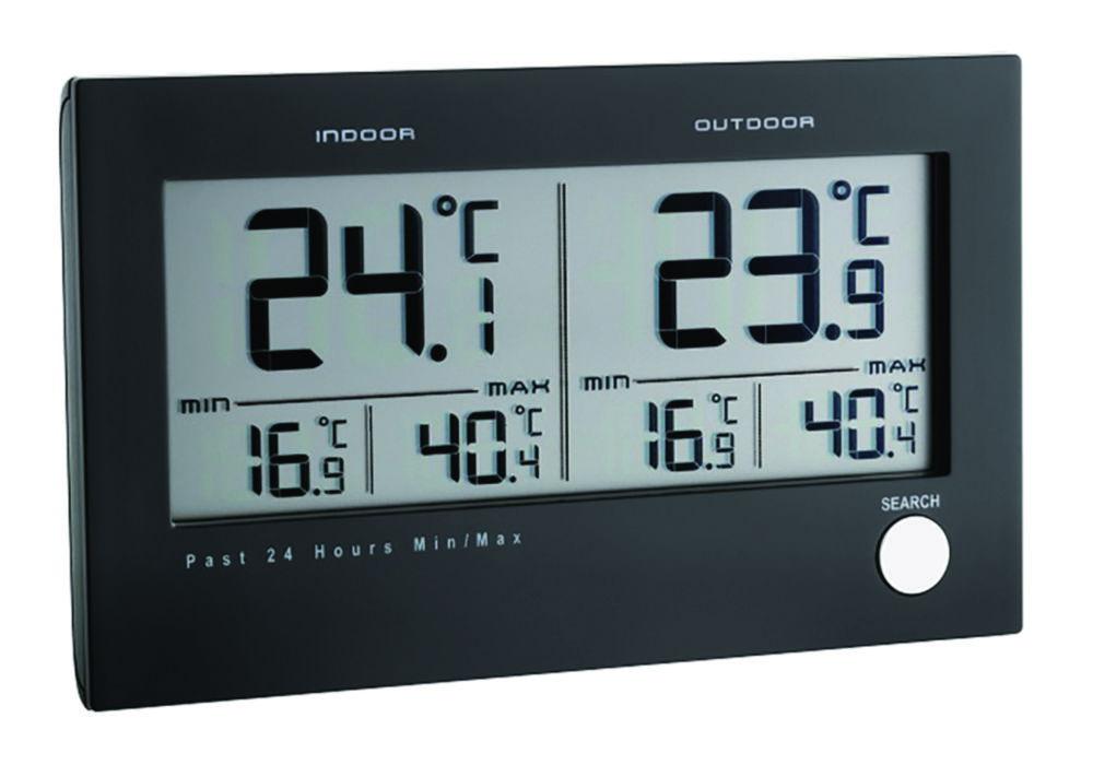 TFA Dostmann Twin Radio Thermometer TIN -10...50°C TOUT -20...50°C without Batteries

