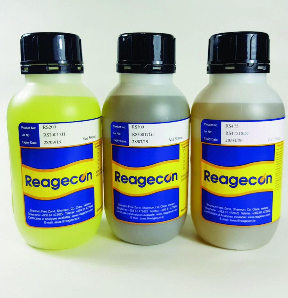 Reagecon Redox Standard Solution, 500 ml, 200 mV, 25°C

