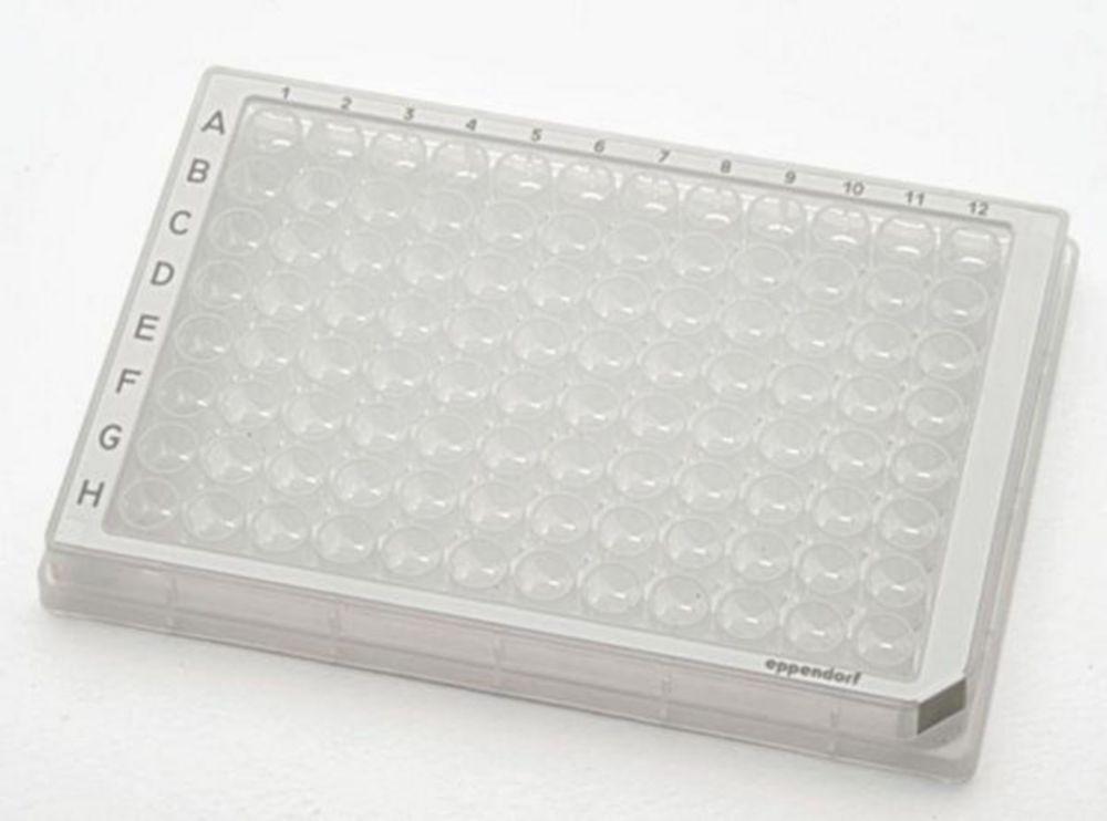 Eppendorf Microplate 96/V-PP Clear Wells, Border Color White, PCR Clean, 240 Plates (10x24 pcs)

