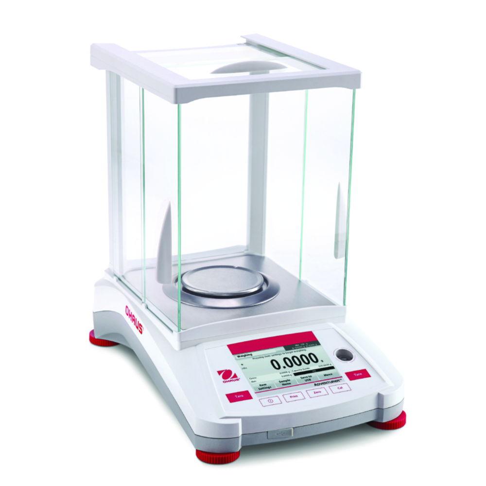Analytical balance Adventurer® AX224/E 220 g / 0.1 mg, external calibration weighing plate dia. 90mm