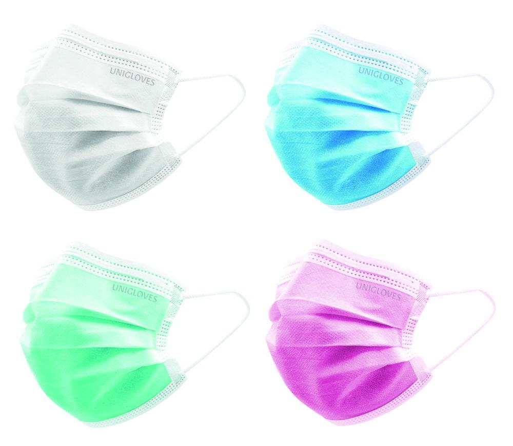 Unigloves OP Mouthguard Profile Plus Small Pink Fleece Ear Loop Round, Pack of 50

