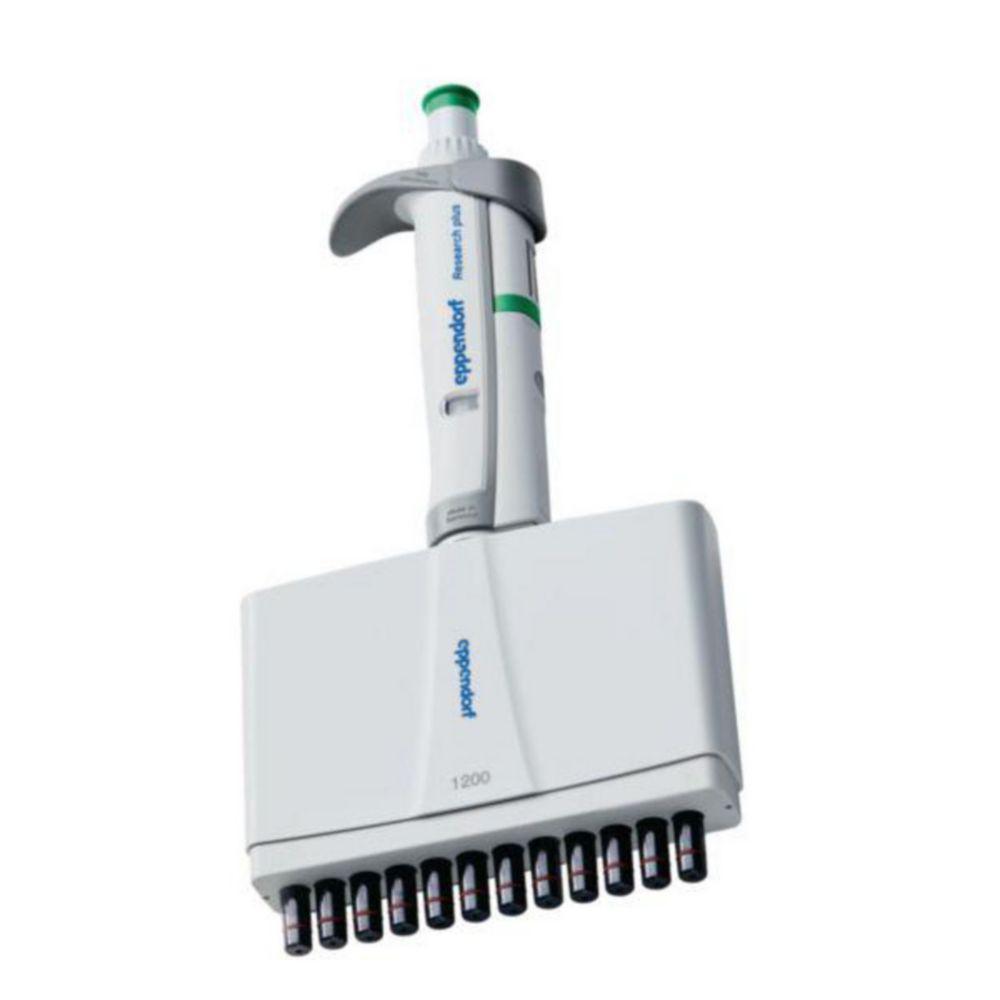 Eppendorf Research Plus 12-Channel Variable, 120-1200 µL, Green

