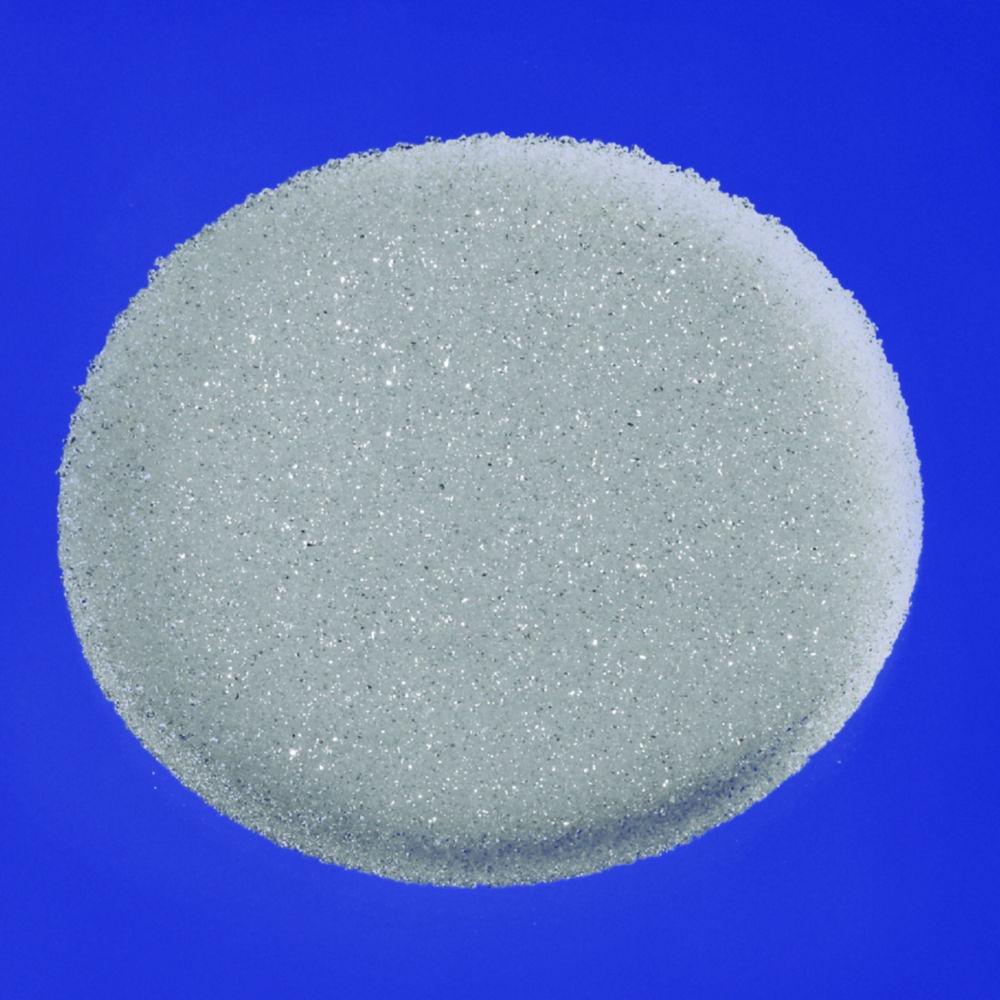 Quartz Glass Filter Plate, biplan 20 mm, porosity 0, thickness 4,0 mm +/- 0,2 mm