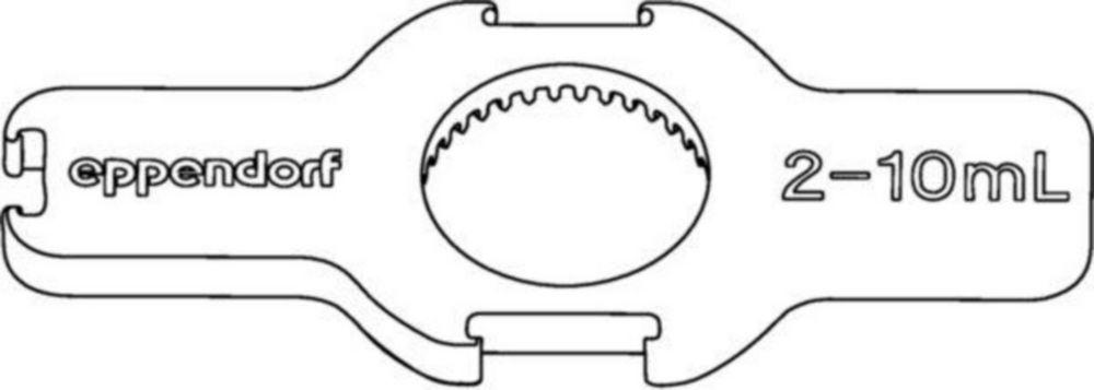 Eppendorf Key for Opening 5mL and 10mL Lower Parts