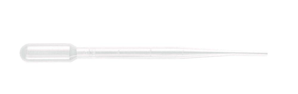 Ratiolab Pasteur-Plast Pipets 2.0 mL Graduated, Sterilized, Pack of 50x10
