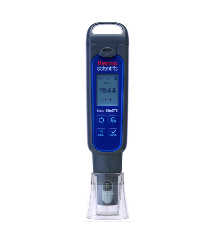 Thermo Eutech Elite Conductivity/TDS/Salinity Pocket Tester with Cup Sensor, Batteries & Lanyard