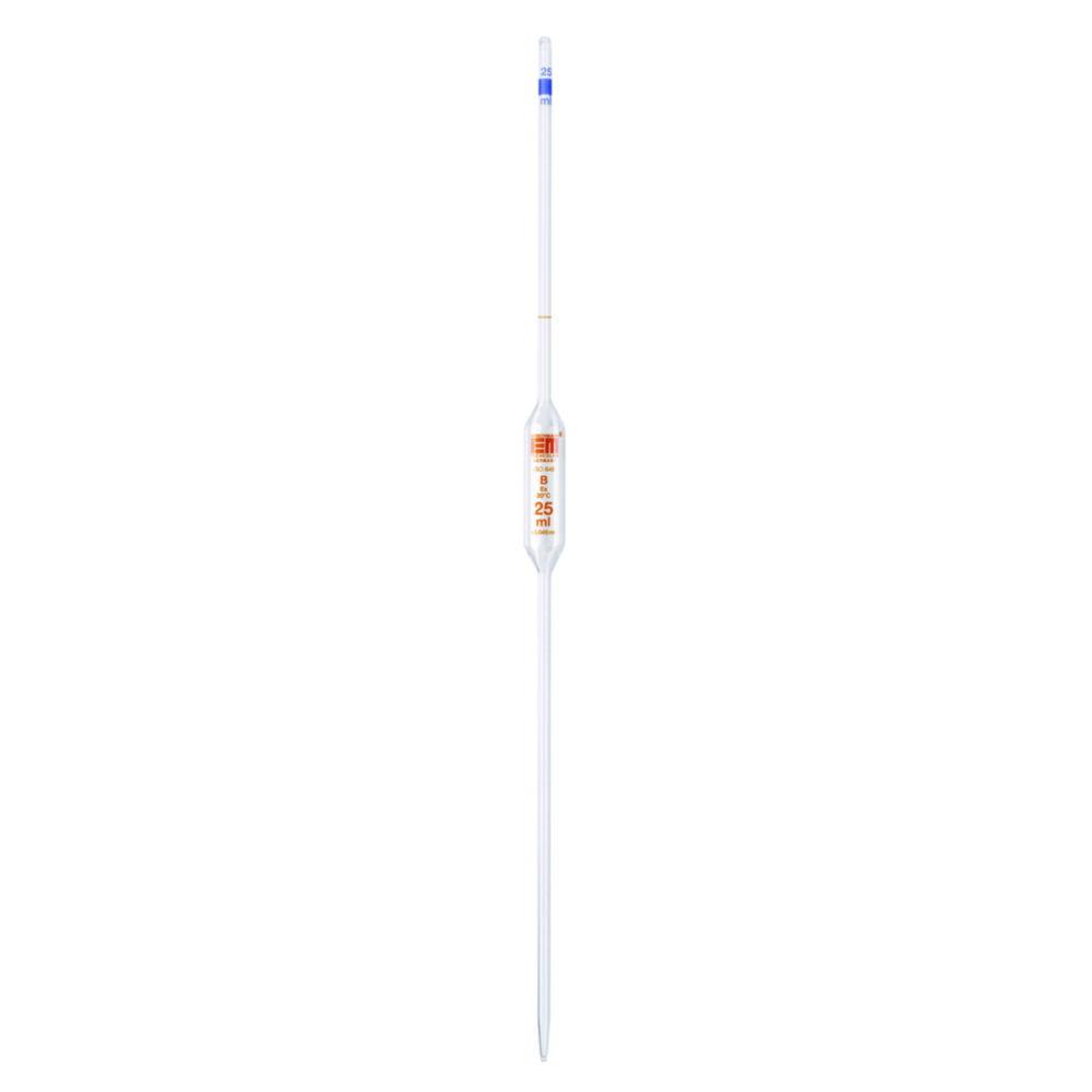 Hirschmann Laborgeräte Volumetric Pipette 1mL AR Glass, Amber Graduation