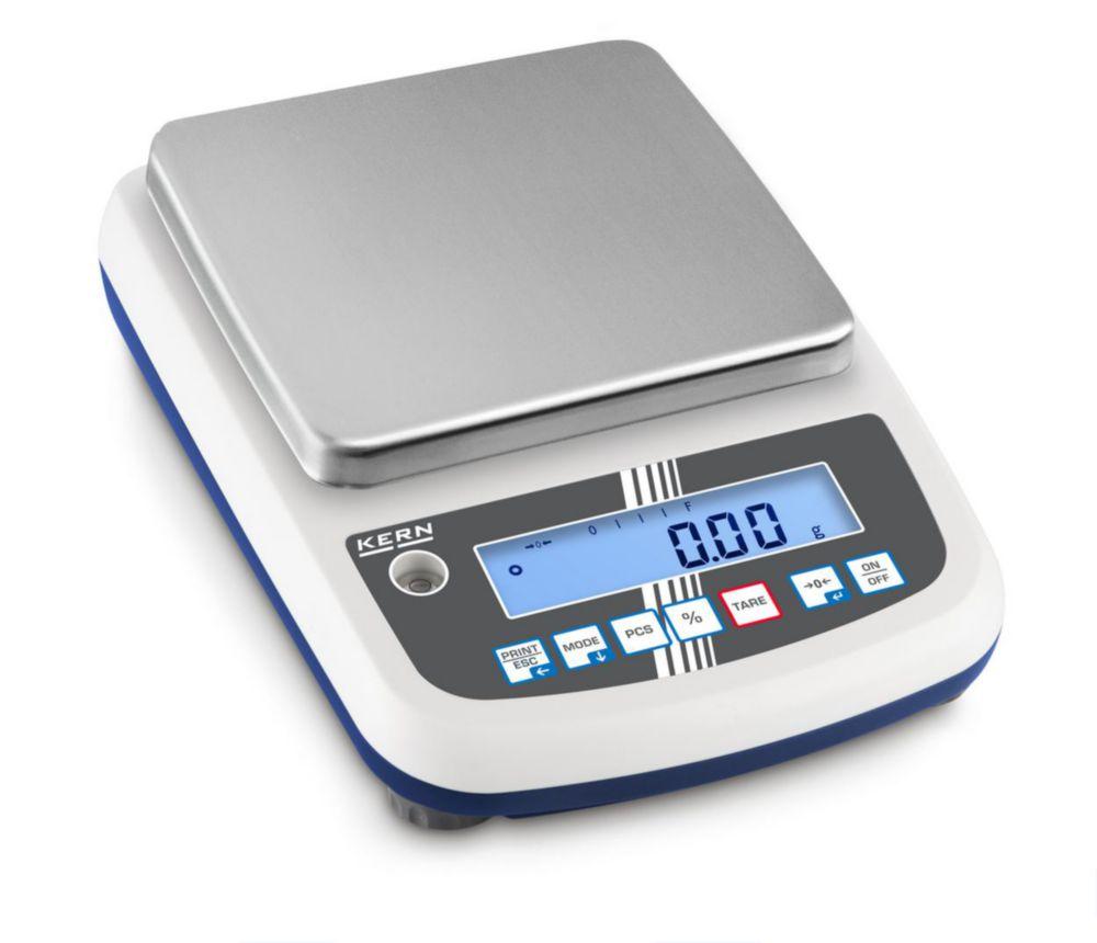 Kern PFB 6000-2 Precision Balance – 6000 g / 0.05 g, Pan Size: 155 x 145 mm

