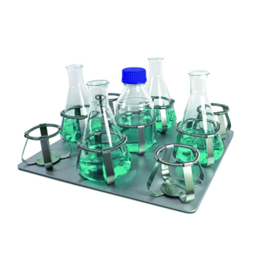 Grant Instruments P9-500 Platform with Clamps for 9 x 500 mL Flasks