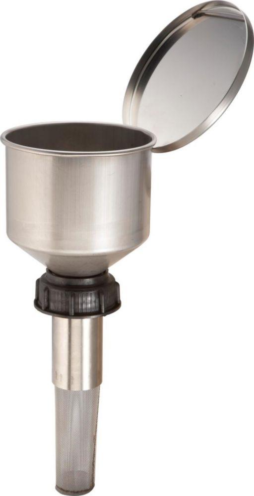 Funnel with PVC- cap, cover and x-sieve