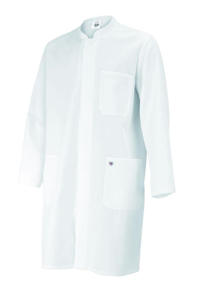 Bierbaum-Proenen BP Med & Care Unisex Coat Size Mn White, Mixed Fabric