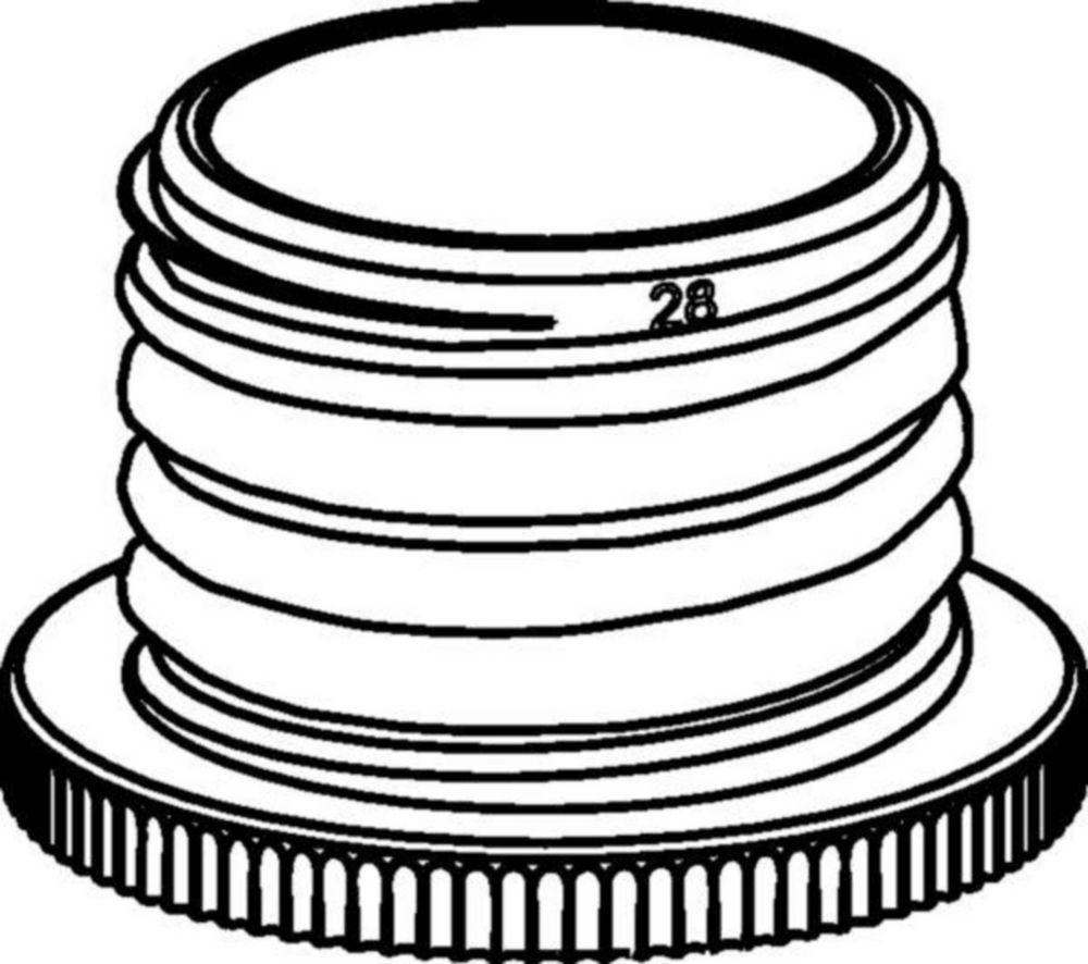 Eppendorf Thread Adapter 32 mm on Bottle Thread 28 mm

