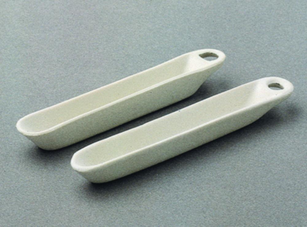 Haldenwanger Combustion Boats, Unglazed Porcelain, 80×13×9 mm, Pack of 500
