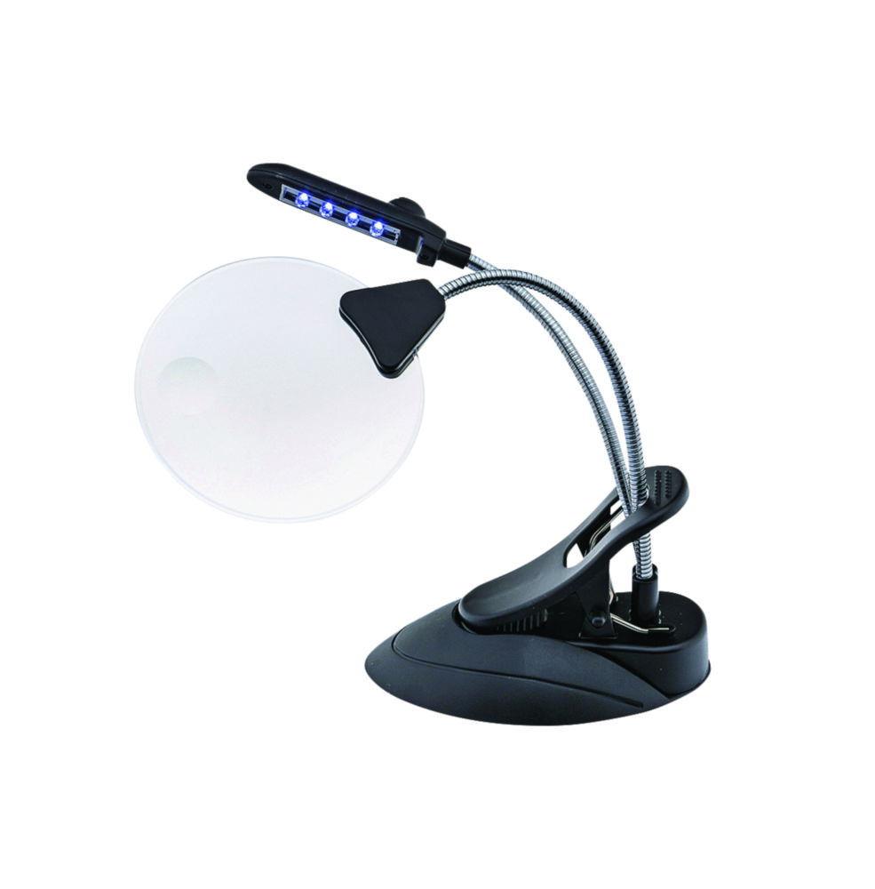 ISOLAB Magnifier with Illumination 2X/4X Magnification